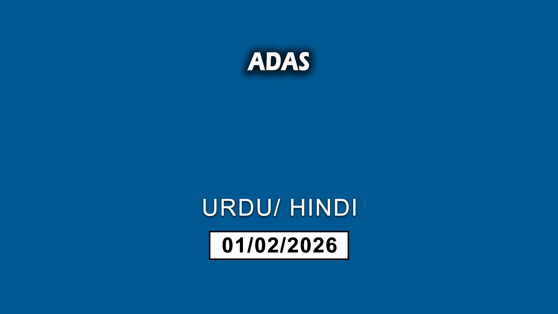 ADAS
