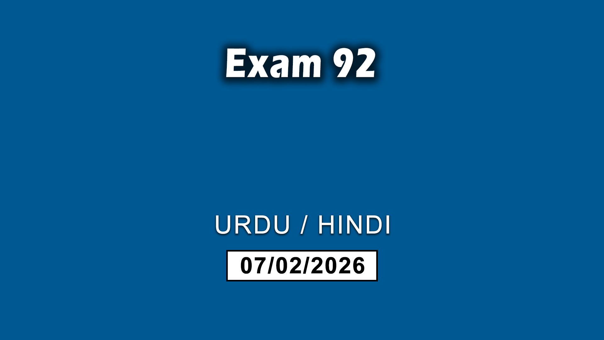 Exam 98